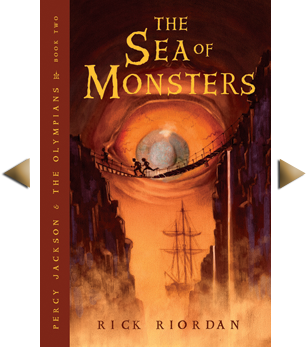 the sea of monsters by rick riordan